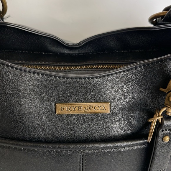 Frye & Co Black Leather Bag - Picture 2 of 14
